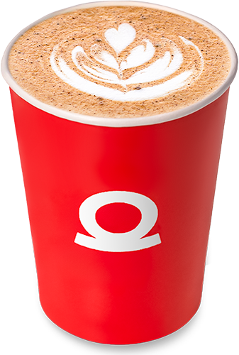 لاته لوتوس دارچین